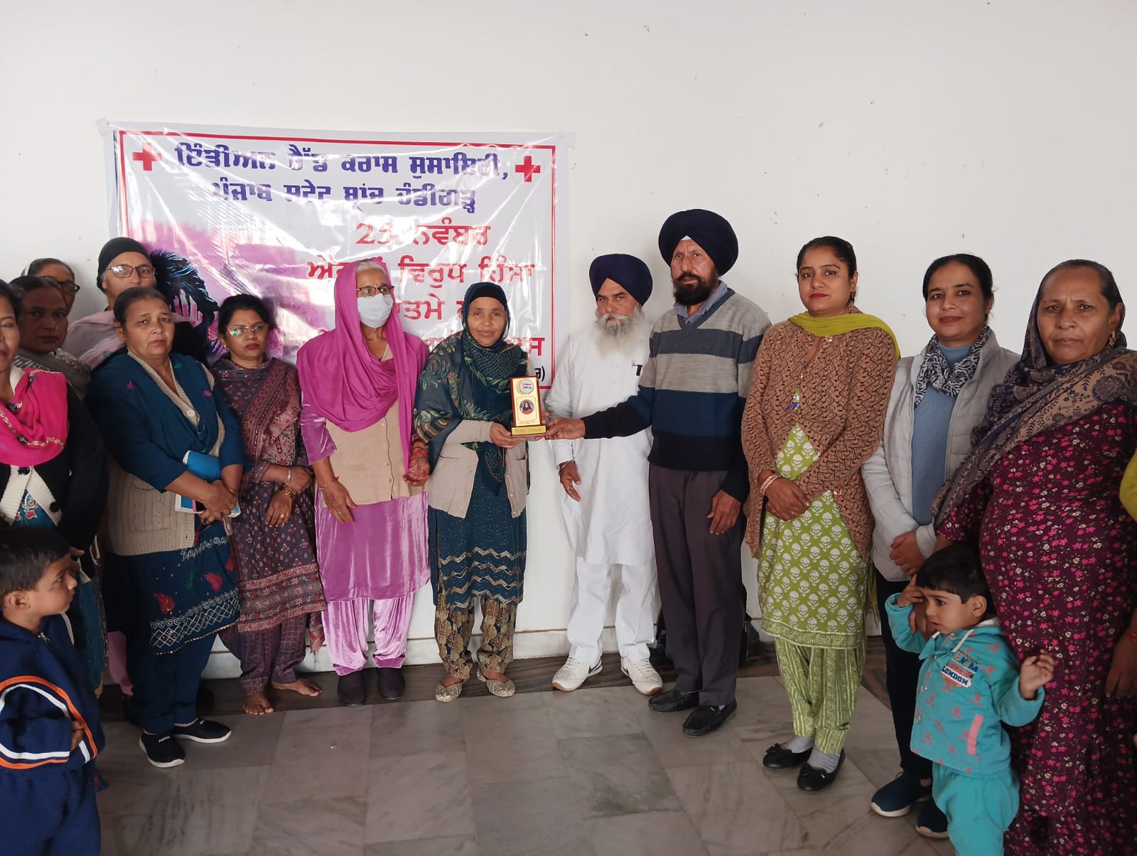 “Women’s suffering can end only by changing the mindset of the society” Chaman Singh (Project Director)